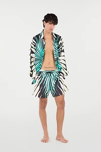 Ray Of Sea Print Shirt