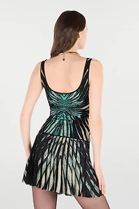 Ray Of Sea Print Top