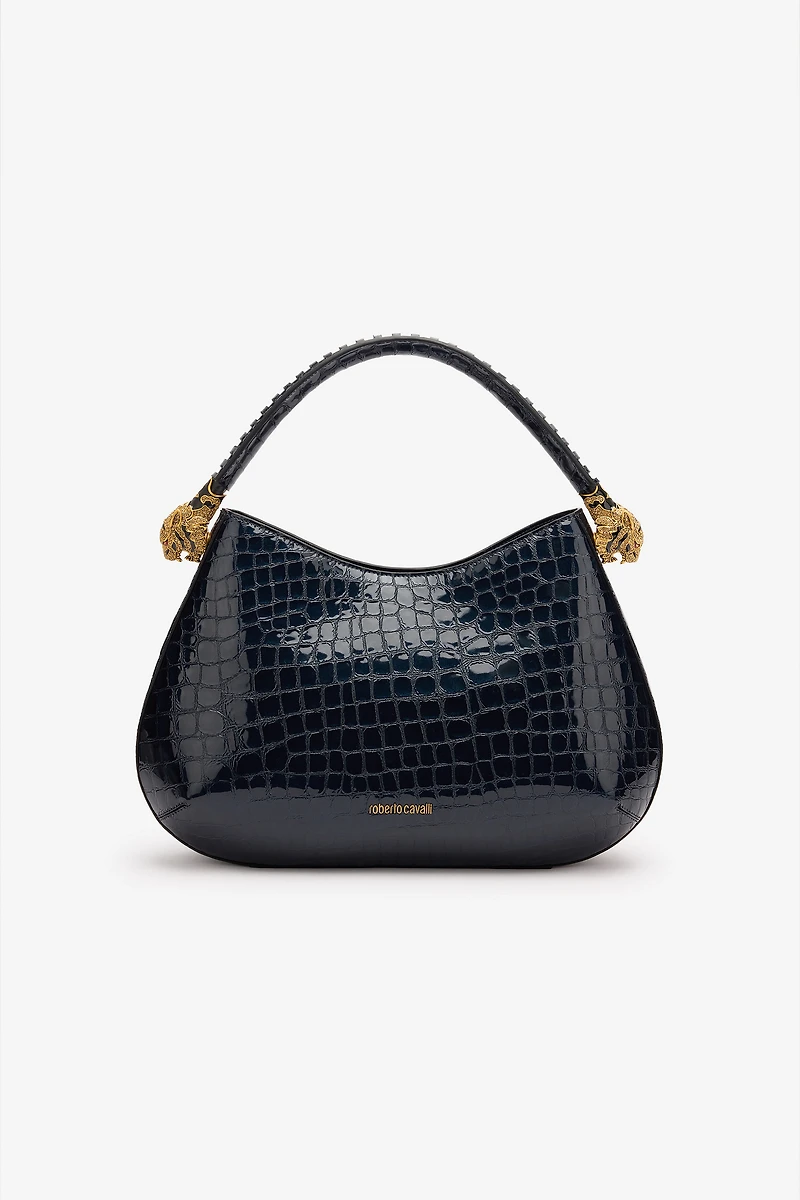 Roar Bag With Crocodile Print