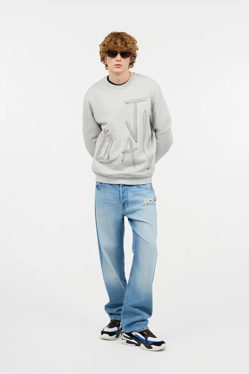 Sweatshirt With Lettering