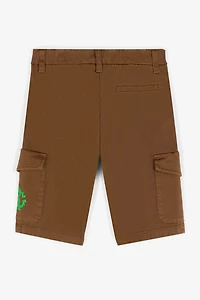 RC Monogram-Print Cargo Shorts