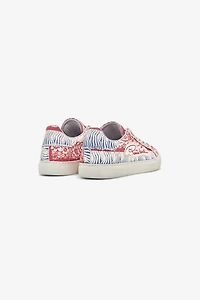 Bandana Print Sneakers