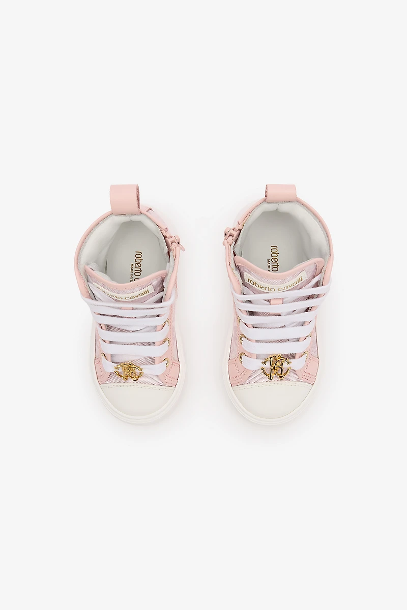 High-Top Sneakers With RC Monogram