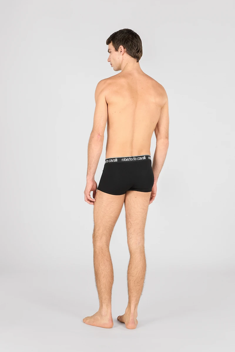 Set of two boxer shorts with logo band