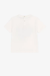 Graphic-print cotton T-shirt