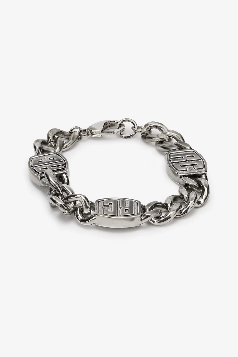 Chain Bracelet With RC Monogram