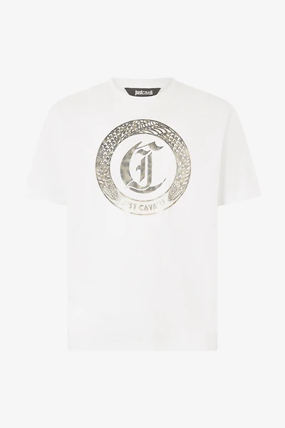 T-Shirt With Front Logo Print