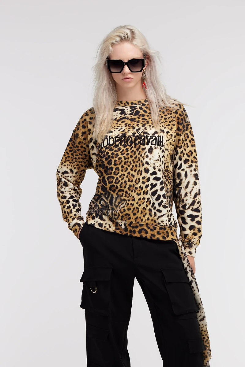 Jaguar Skin print sweatshirt