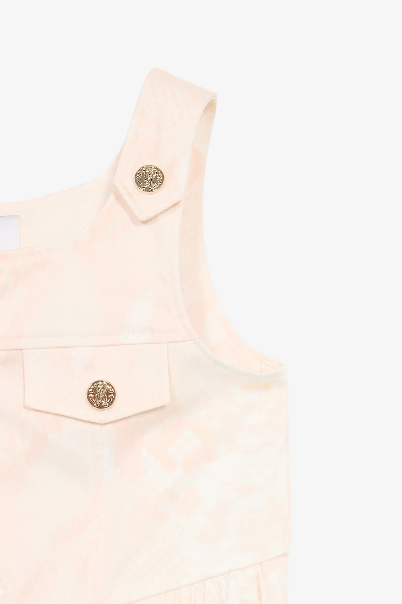 Dress With Snakeskin Print