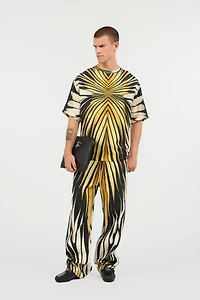Ray Of Gold Print T-Shirt