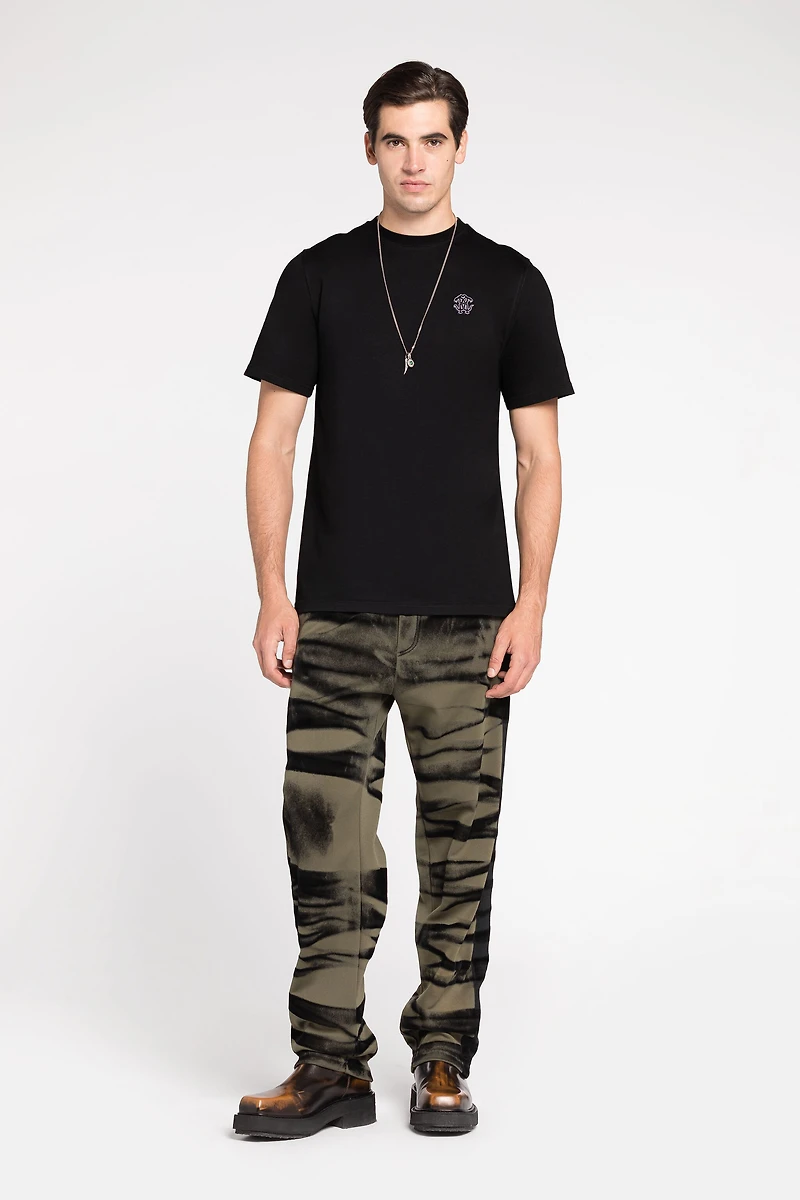 Mirror Snake Cotton T-Shirt