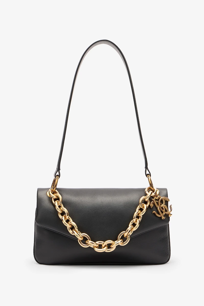 Shoulder Bag With Chain And Charm