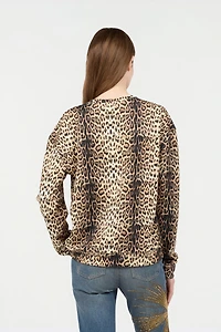 Jaguar Print Sweatshirt