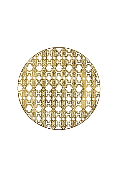 Monogram Gold 2 Fruit Plates