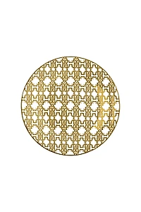 Monogram Gold 2 Fruit Plates