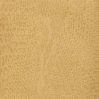 Solid-Color Python-Print Pants