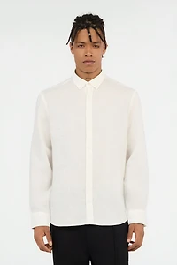 White Linen Shirt
