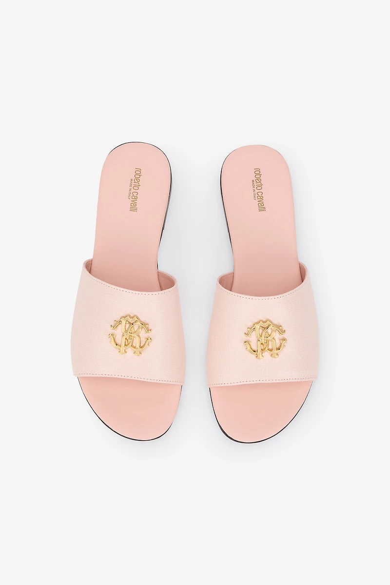 Pink Sandal With Monogram RC