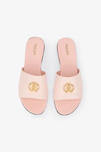 Pink Sandal With Monogram RC