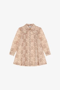 Monogram Print Dress