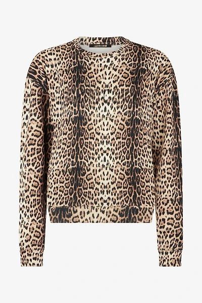 Jaguar Print Sweatshirt