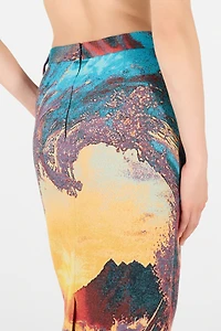 Itaca Print Skirt
