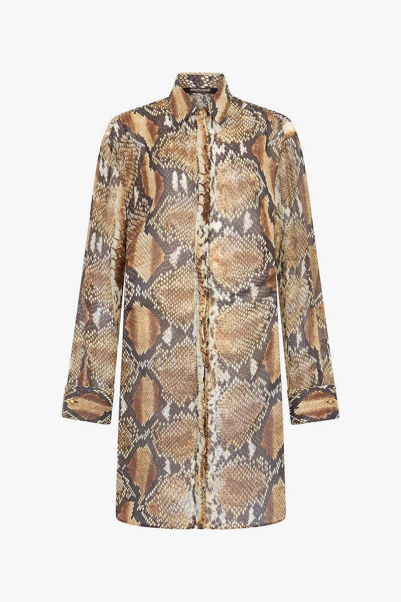 Python Print Shirt Dress