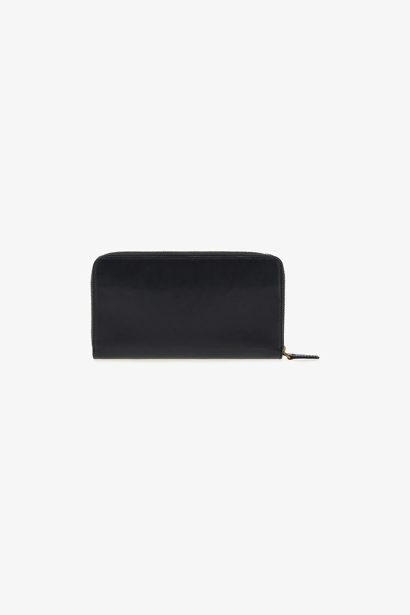 Wallet with Monogram RC and zip