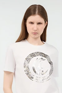 T-Shirt With JC Monogram