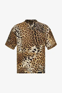 T-shirt with Jaguar Skin print