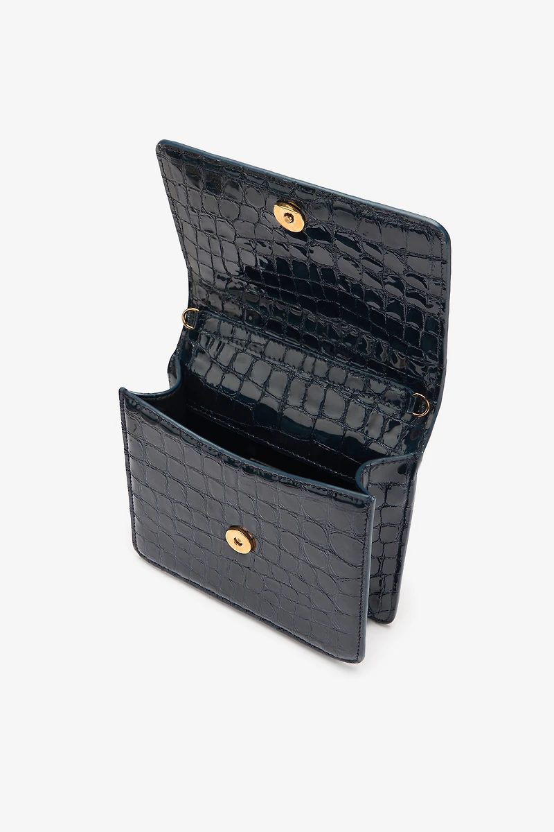 Crocodile-Print Roar Bag