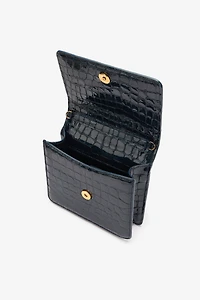 Crocodile-Print Roar Bag