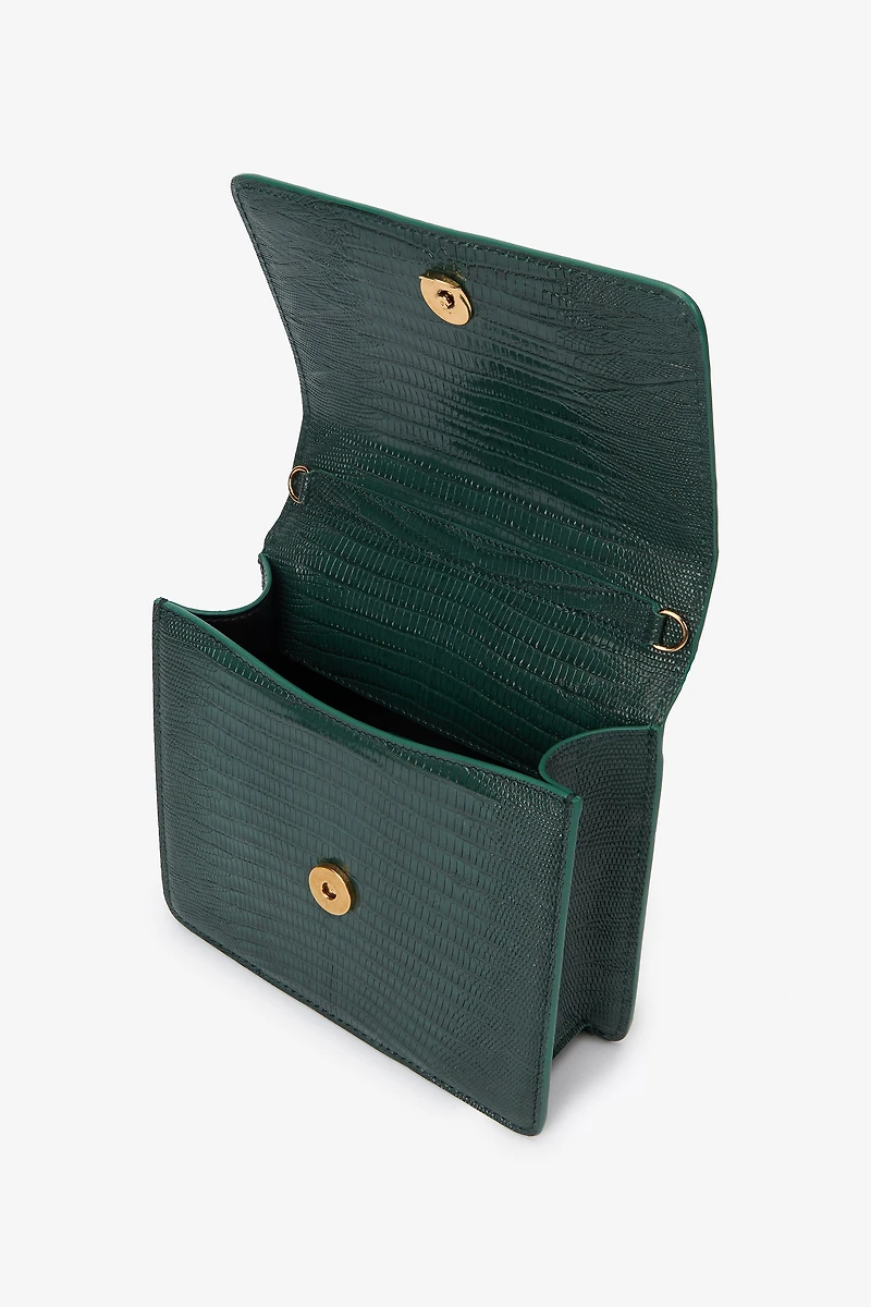 Green Bag With Snakes