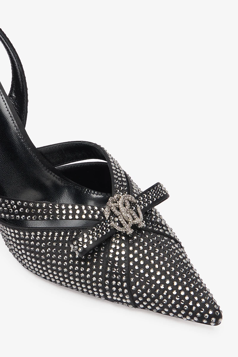 Slingbacks With Rhinestones