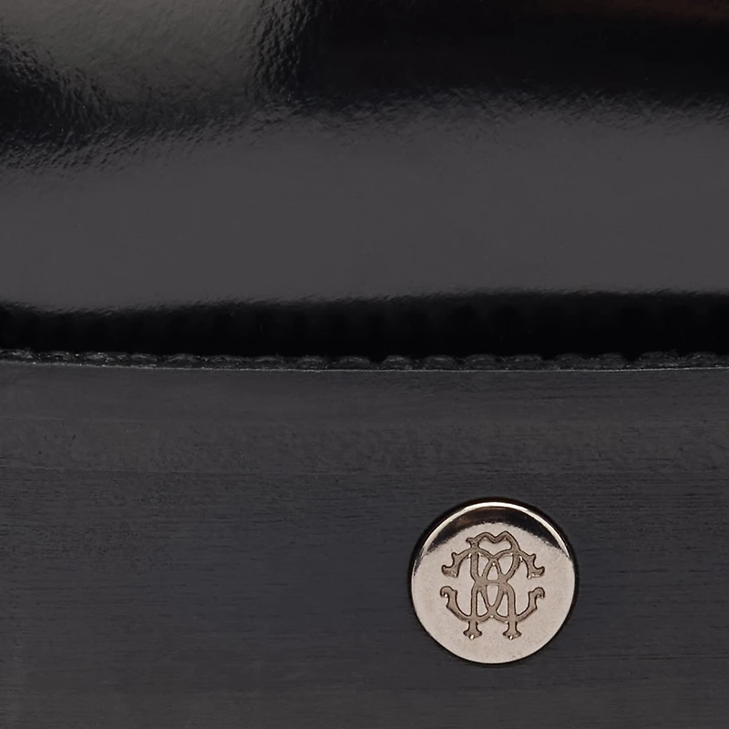 Laced Loafers with Glossy Finish