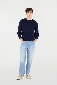 Wool Crew-Neck Sweater