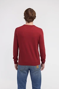 Wool sweater with Monogram Mirror Snake