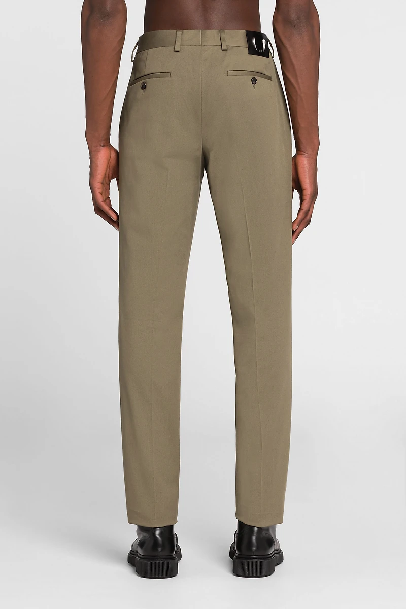 Tiger Tooth Pleated Trousers