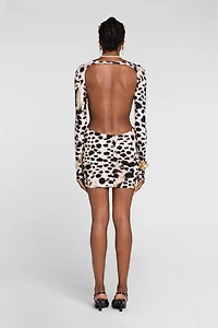 Murena Print Dress Mini