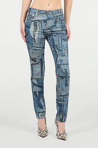 Skinny Patchwork Capsule Collection Jeans
