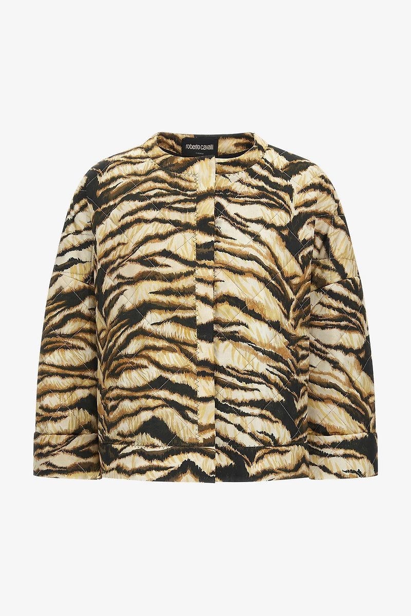 Jacket with Tiger print