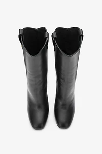 Ankle boots with Monogram Mirror Snake