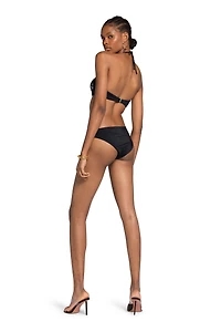 Black Logo Monogram RC Bikini