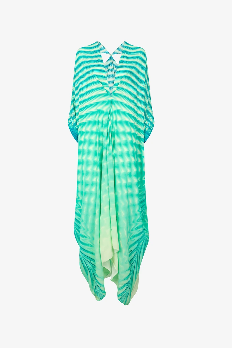 Caftan With All-Over Print