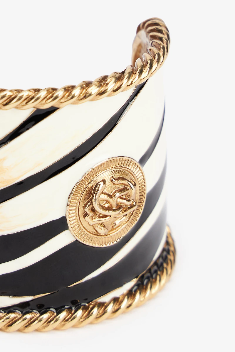 Enameled Metal Bracelet