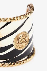 Enameled Metal Bracelet