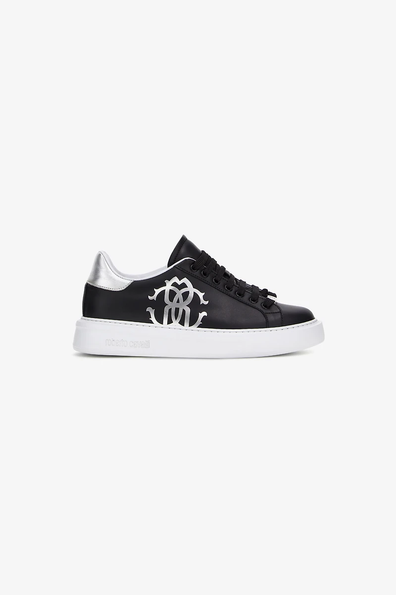 Sneakers with Monogram Mirror Snake