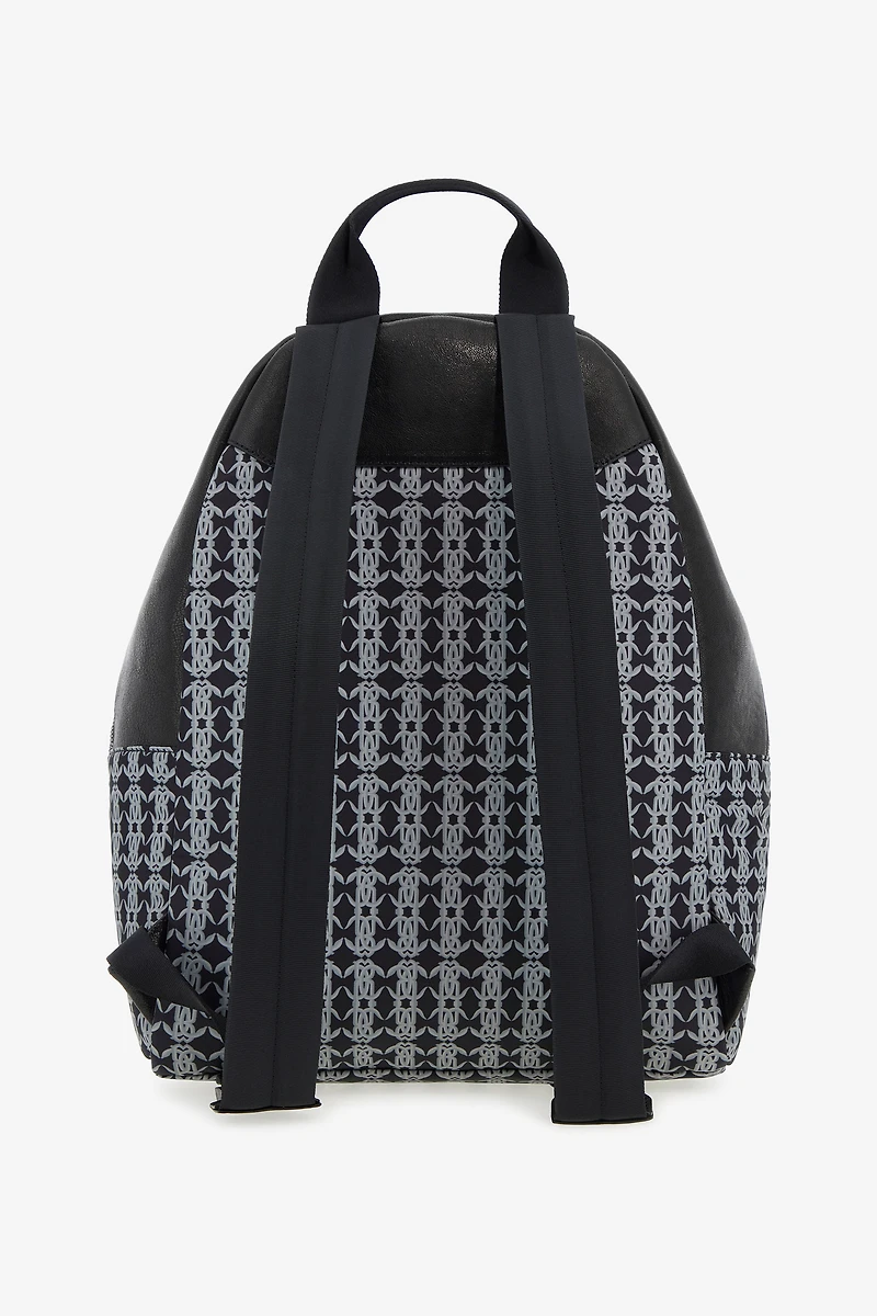 Backpack with Monogram Mirror Snake