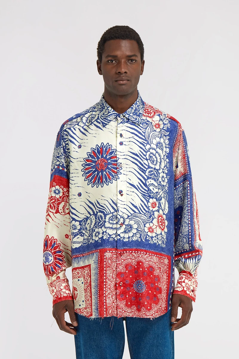 Bandana Print Shirt