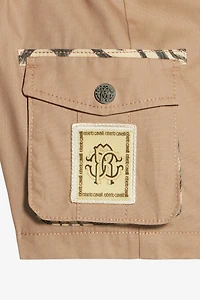 Shorts With Branded Patch